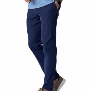 Medelita Men's Inertia Chino Scrub Pant in Navy Blue Size 34 X 31